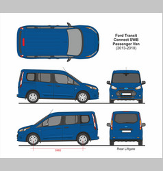 Ford Transit Connect Swb Passenger Van 2013-2018