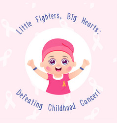 Child Cancer Patient Poster Banner