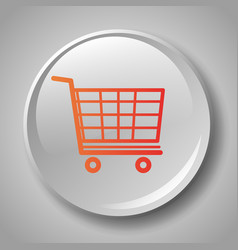 Colorful Shopping Cart Badge Icon