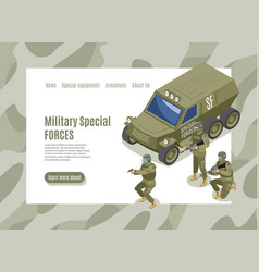 Military Special Forces Web Page