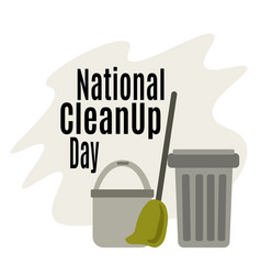 National Cleanup Day Idea For A Banner Or Poster