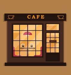 Cafe Exterior Coffee Shop Building