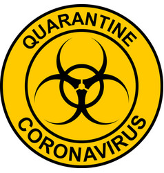 Stamp Quarantine Coronavirus Hazard