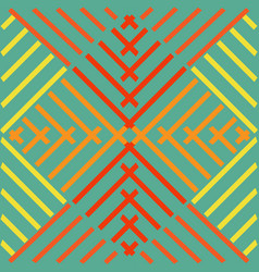 Colorful Diagonal Line Forming Square Seamless