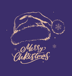 Merry Christmas Happy New Year 2023 Typography