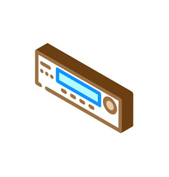 Pager Retro Gadget Isometric Icon