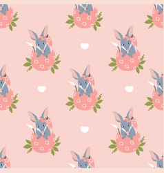 Seamless Pattern Easter Bilby Cute Australian