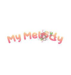 Melody Font Pink