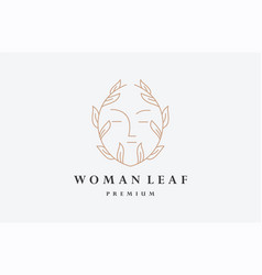 Woman Leaf