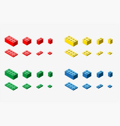 A Of Toy Bricks Set