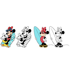 Mickey Mouse And Friends Minnie Summer