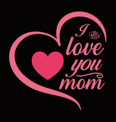 Mom T-shirt Design Template