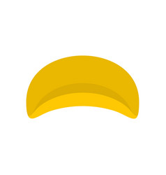 Potato Chips Icon Flat Style