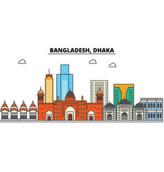 Bangladesh Dhaka City Skyline Architecture