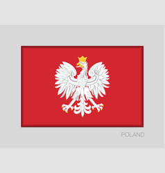 Eagle With A Crown The National Emblem Of Poland