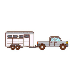 Pickup Horse Trailer