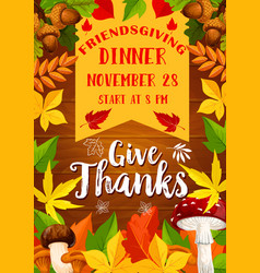 Holiday Potluck Dinner Poster