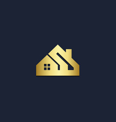 Home Realty Design Gold Logo