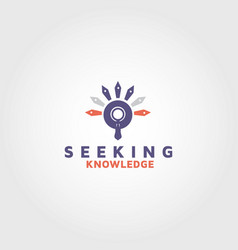 Seeking Knowledge Education Logo Design