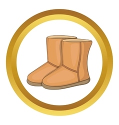 Winter Ugg Boots Icon