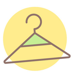 Baby Clothes Hanger Circle Icon