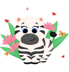 Cartoon Zebra