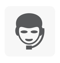 Call Center Icon On White