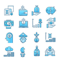 Finance Icons Set