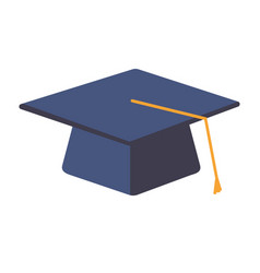 Graduate Cap Or Academic Icon Design Template