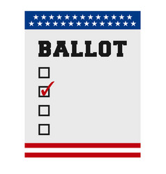 Ballot Usa Elections Element