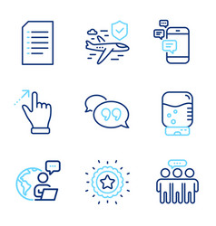 Business Icons Set Included Icon As Water Cooler