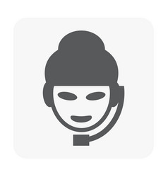 Call Center Icon On White