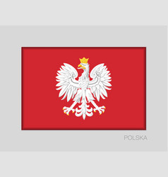 Eagle With A Crown The National Emblem Of Poland