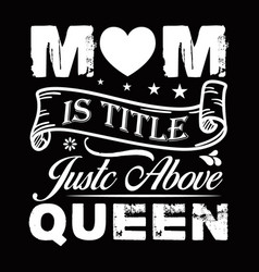 Mom T-shirt Design Template