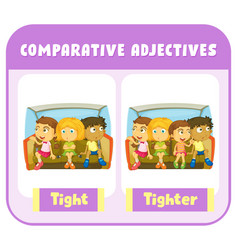 Comparative Adjectives For Word Tight