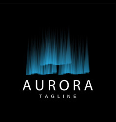 Aurora Logo Simple Aurora Nature Scenery Design