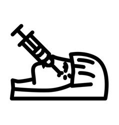 Blanching Procedure Line Icon