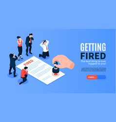 Getting Fired Horizontal Banner