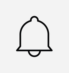 Simple Bell Line Icon