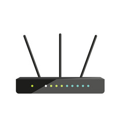 Wifi Router Modem Electronic Gadget Pc Black Flat