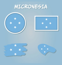 Map Of Federated States Of Micronesia