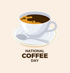 National Coffee Day Poster