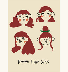 Romantic Girls With Brown Hair Romantic Girls