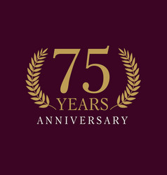 75 Anniversary Royal Logo