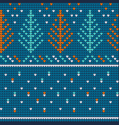 Christmas Ugly Sweater Mint Seamless Pattern