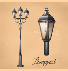 Lamp Post Set Lamp Post Set