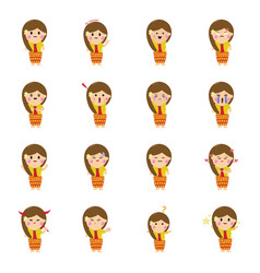 Bali Girl Sticker Set