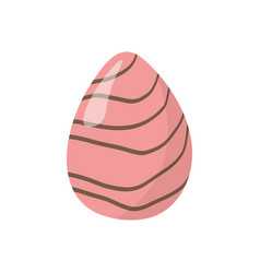 Easter Egg In Pink Color