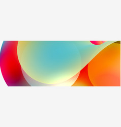 Fluid Abstract Background Liquid Color Gradients