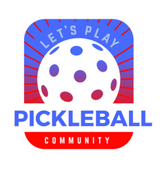 Pickle Ball Badge